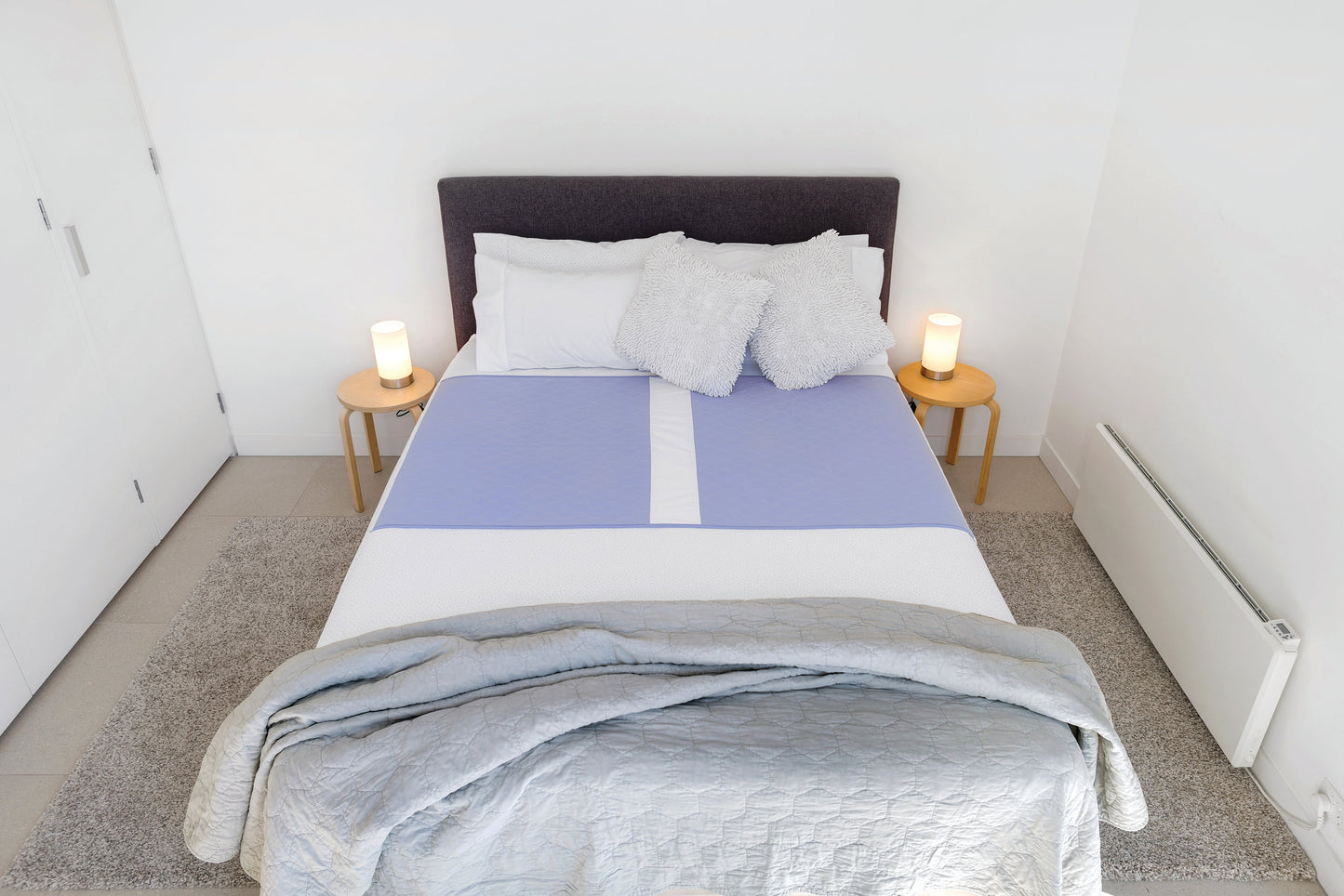 X-wide Dual Bed Ped 153 x 85 cm