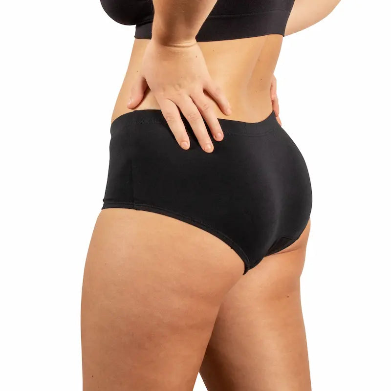 Ladies Reusable Period Underwear in Black