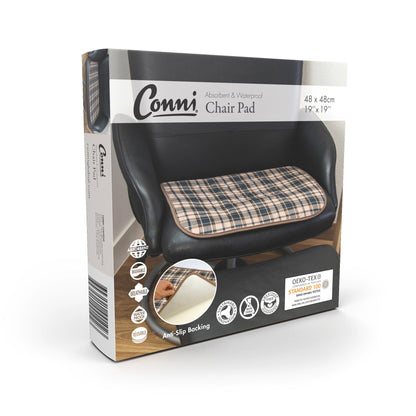 Chair Pad, small, chequered