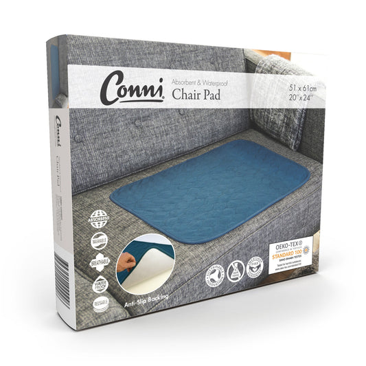 Chair Pad, large, petrol