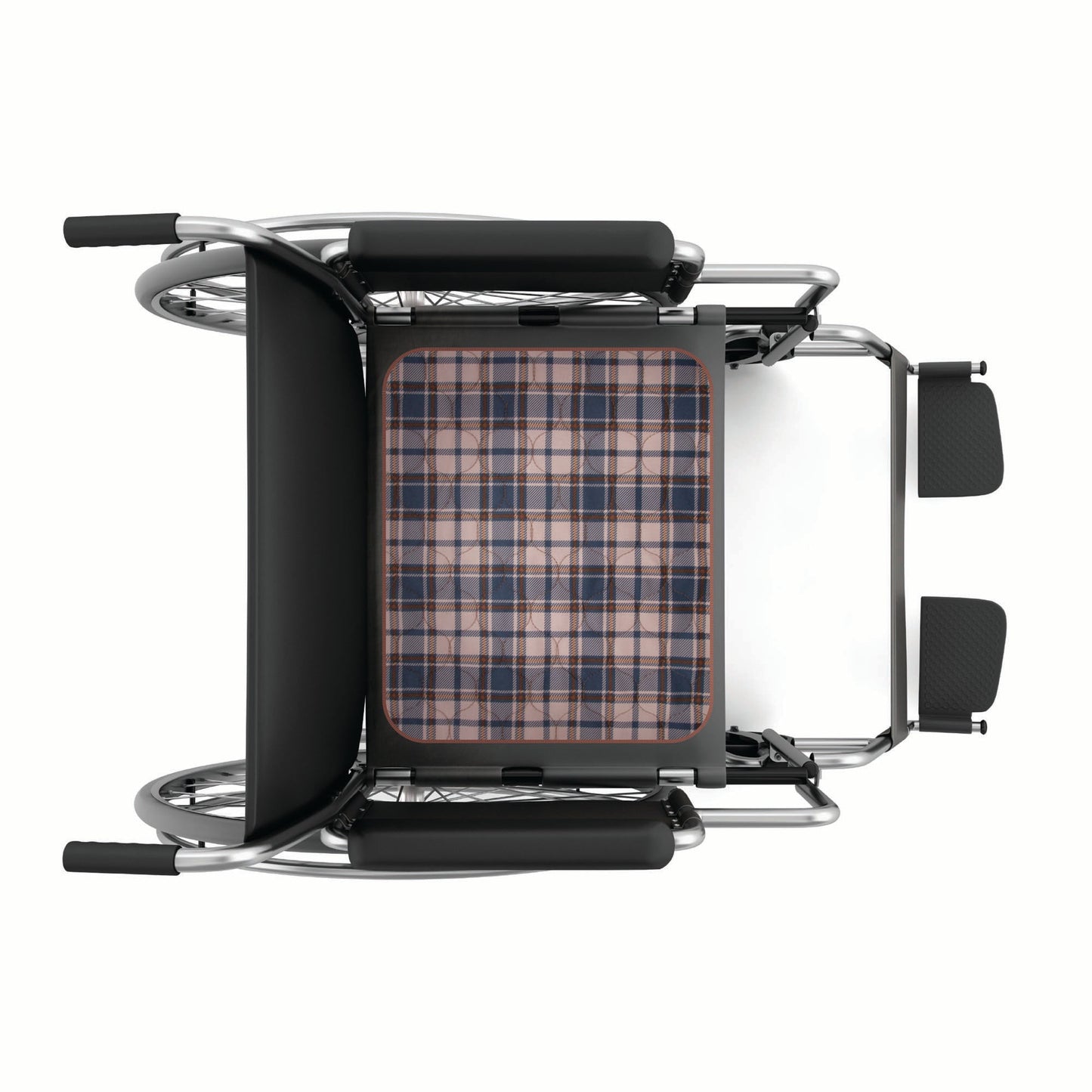 Chair Pad, large, chequered