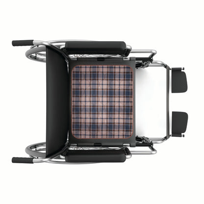 Chair Pad, large, chequered