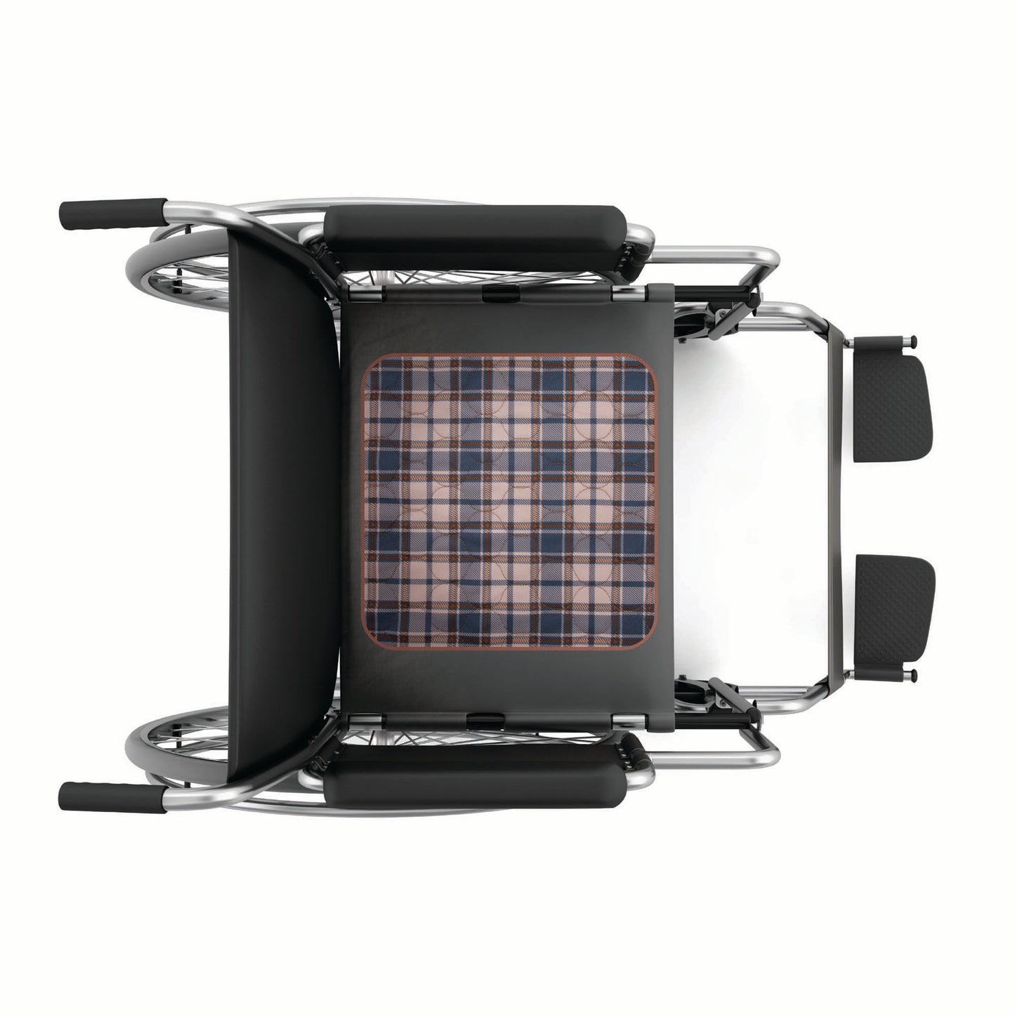 Chair Pad, small, chequered
