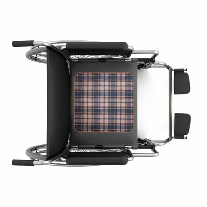 Chair Pad, small, chequered